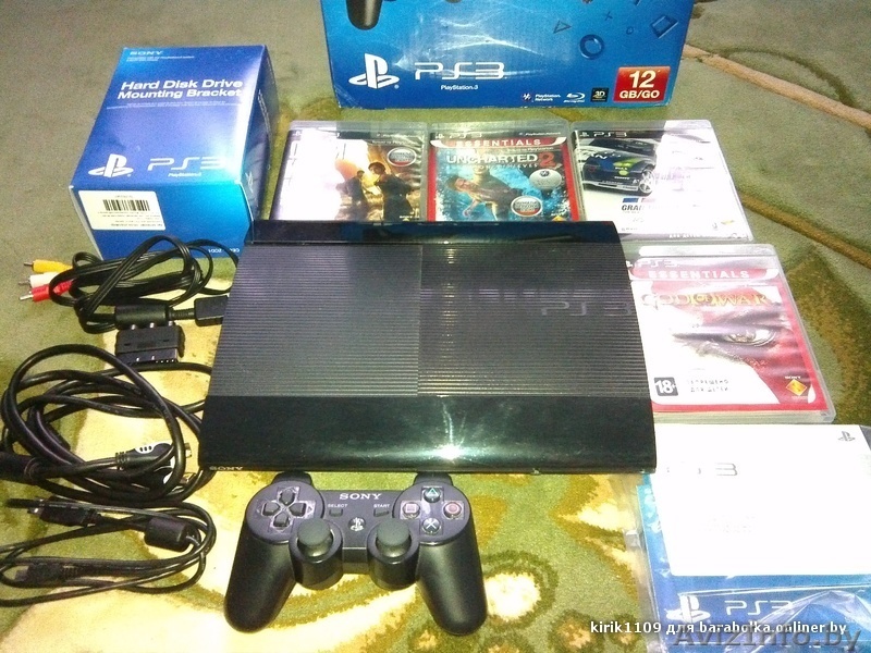 Playstation 3 (500gb) игры (GTA 5, mk 9 и т д) - Изображение #1, Объявление #1115635