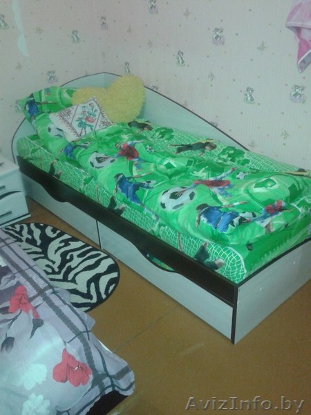 продам кровать детскую+матрас ортопедический - Изображение #1, Объявление #1329279