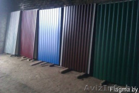 Продаётся профнастил.Для крыши или забора.Доставка бесплатная по всей РБ. - Изображение #1, Объявление #1391593