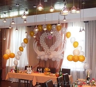 ОФОРМЛЕНИЕ ТОРЖЕСТВ ВОЗДУШНЫМИ ШАРАМИ, ДРАПИРОВКА ТКАНЬЮ. ЖЛОБИН! - Изображение #3, Объявление #185531