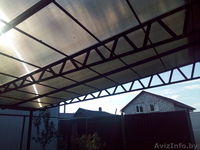 Навесы из поликарбоната под автомобиль - Изображение #2, Объявление #1637183