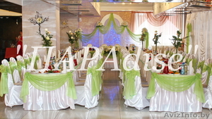 Оформление свадеб  тканями, воздушными шарами и цветами - Изображение #6, Объявление #1008192