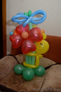 Оформление свадеб и других торжеств в Жлобине, цветы и букеты из воздушных шаров - Изображение #2, Объявление #1064368