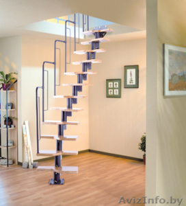 Модульные лестницы на второй этаж для коттеджа в Жлобине - Изображение #3, Объявление #1233509
