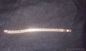 Браслет золотой мужской