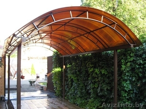 Для автомобиля навесы из поликарбоната