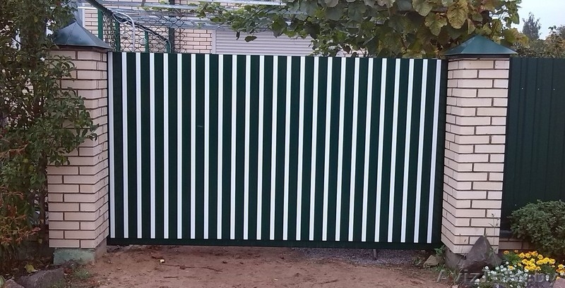 ворота секционные гаражные и промышленные, ворота откатные, роллеты  - Изображение #4, Объявление #1096840