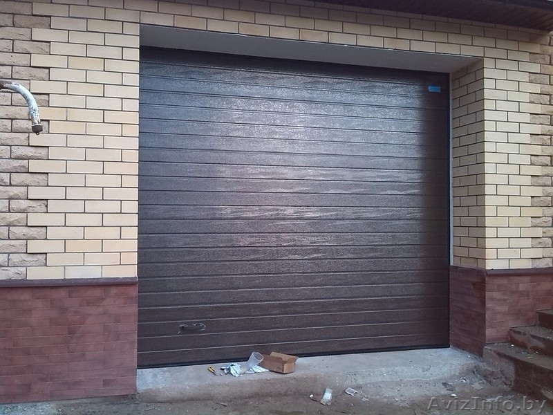 ворота секционные гаражные и промышленные, ворота откатные, роллеты  - Изображение #1, Объявление #1096840