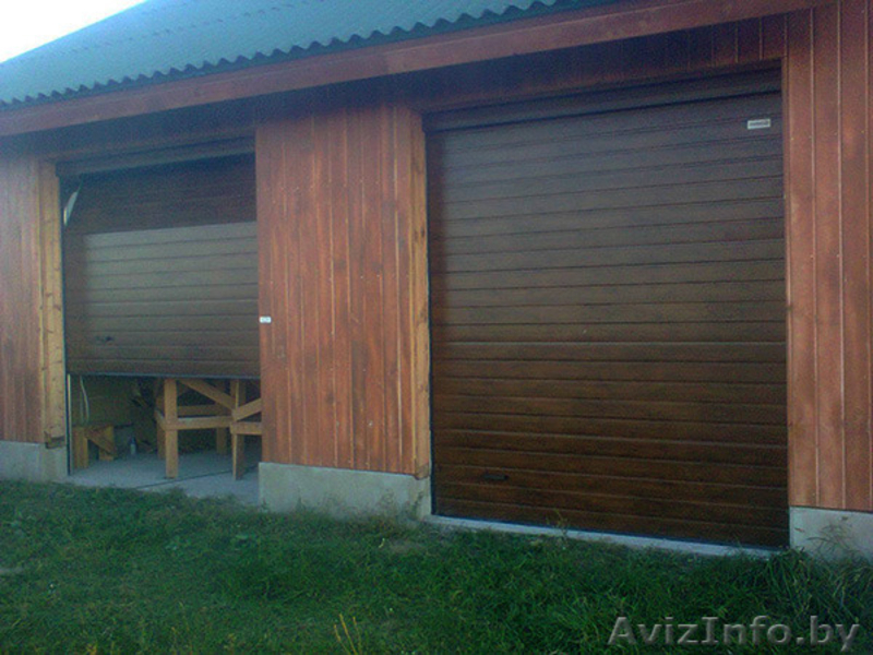 ворота секционные гаражные и промышленные, ворота откатные, роллеты  - Изображение #9, Объявление #1096840