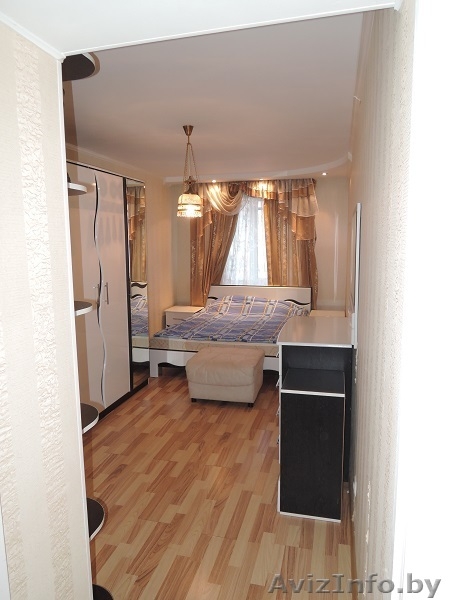 Квартира на сутки, часы в ЖЛОБИНЕ. Мк-н 18, д. 7 - Изображение #3, Объявление #1284217