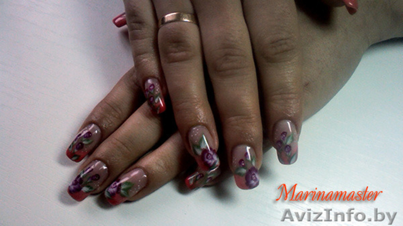 Наращивание и коррекция ногтей в Жлобине, маникюр - Изображение #7, Объявление #1328827