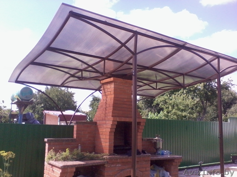 ДЕКОРАТИВНЫЕ ЗАБОРЫ ОГРАДЫ БЕСЕДКИ КОЗЫРЬКИ - Изображение #8, Объявление #1355898