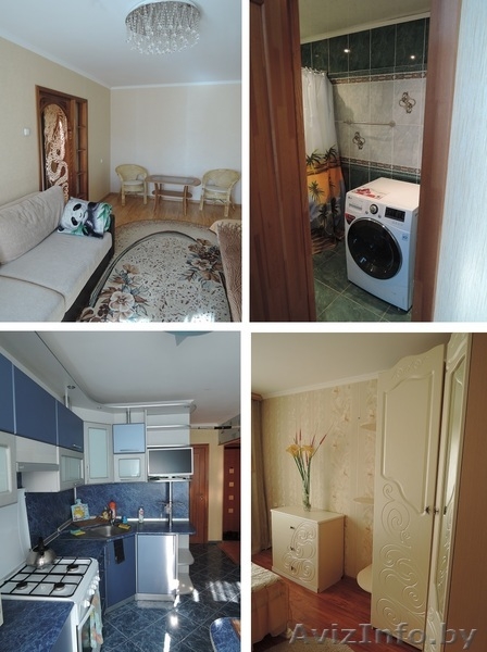 Квартира на сутки, часы в Жлобине. мк-н 18, д.29А (двухкомнатная). +375447901548 - Изображение #1, Объявление #1072169