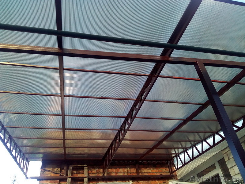 Навесы из поликарбоната под автомобиль - Изображение #1, Объявление #1637183