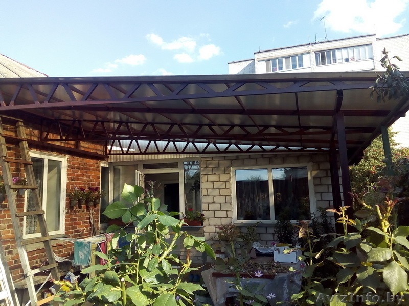 Навесы из поликарбоната под автомобиль - Изображение #3, Объявление #1637183